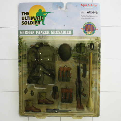 German Panzer Grenadier, Zubehör, Universal Soldier, 21st Century Toys