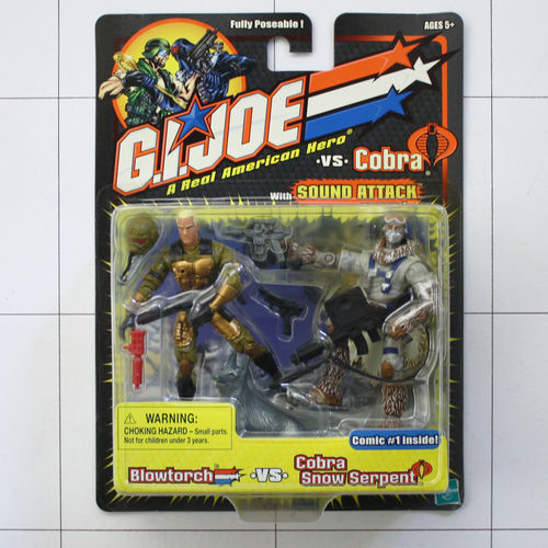 Blowtorch vs Cobra Snow Serpent, Doppelpack, G.I.-JOE, Hasbro