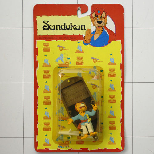 Sandokan mit Boot und Paddel, Sandokan, Star Toys