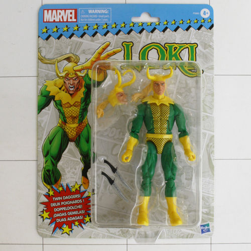 Loki, Legends, Retro Collection, Marvel, Hasbro