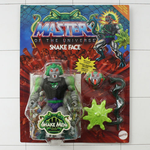 Snake Face, Snake Men, MOTU, Mattel 2022, Actionfigur