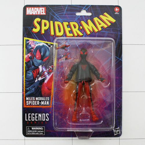 Miles Morales, Spider-Man, Legends Series, Hasbro, Actionfigur