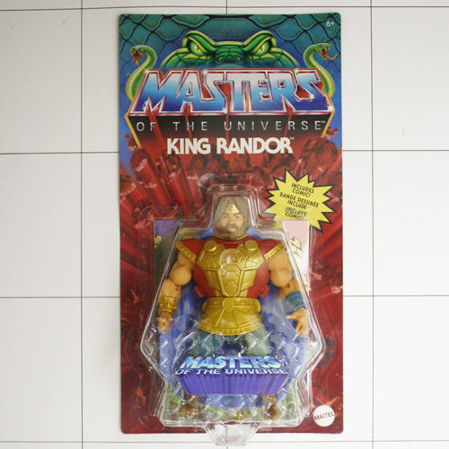 King Randor, Young, Rise of the Snake Men, MOTU, Mattel 2022, Actionfigur