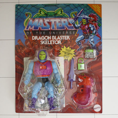 Skeletor, Dragon Blaster, Rise of the Snake Men, MOTU, Mattel 2022, Actionfigur