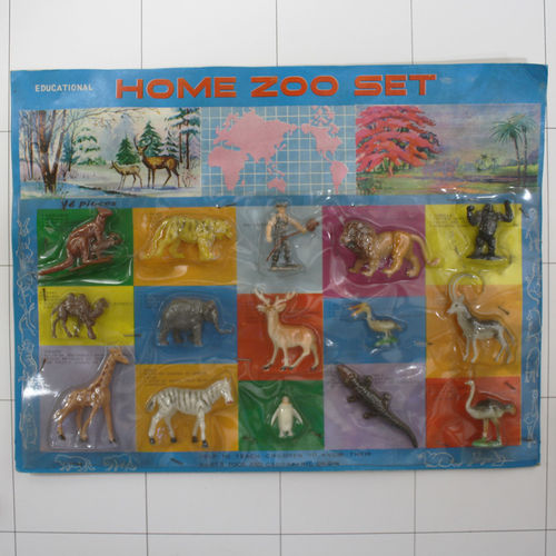 Home Zoo-Set,  mit Tier-Steckbrief, Hongkong