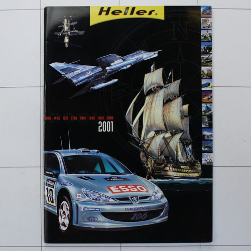 Heller Modellbau-Katalog 2001