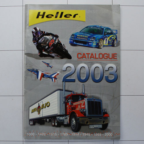 Heller Modellbau-Katalog 2003