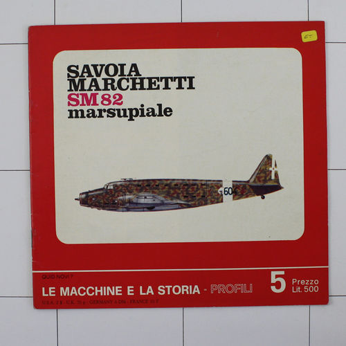 Savoia Marchetti SM82 Marsupiale, Profili 1976