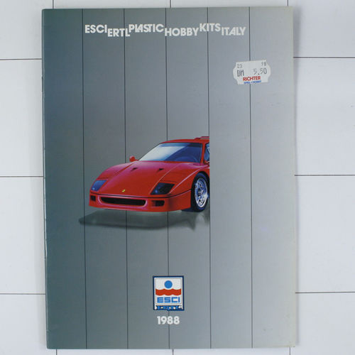 Esci-Katalog 1988, Modellbausätze