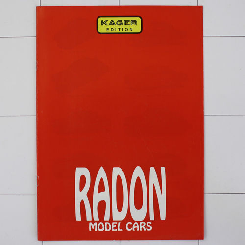 Radon Model Cars- Katalog, 90er Jahre
