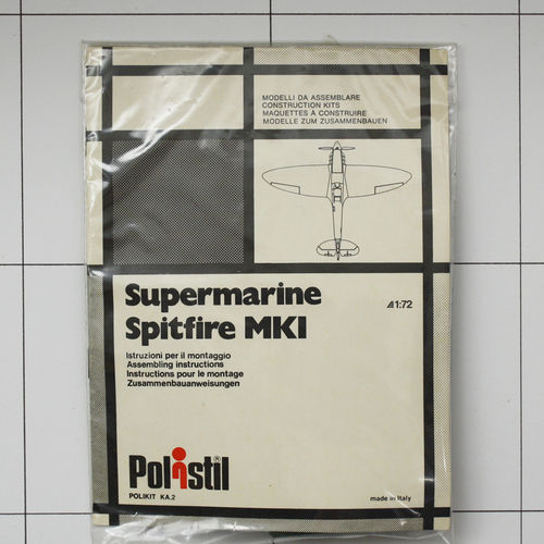 Supermarine Spitfire Mk1, Polistil 1974