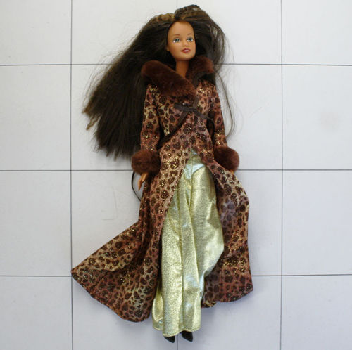 Teresa mit Kleid Leopard Print,  Barbie, Mattel 1998