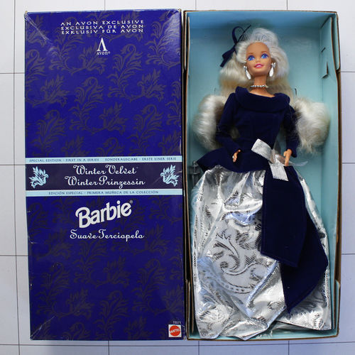 Winter Prinzessin Barbie, AVON exclusive. Mattel 1995