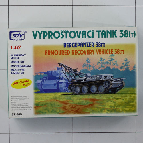 Bergepanzer 38 (t), Ausf. A, SDV 1:87