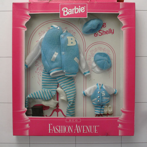 Kleidung für  Barbie & Shelly, hellblau,  Mattel 1996