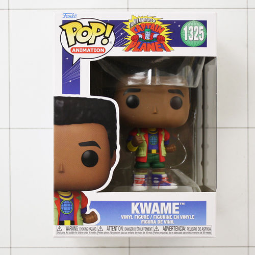 Kwame, Captain Planet, Funko, Sammelfigur 1325