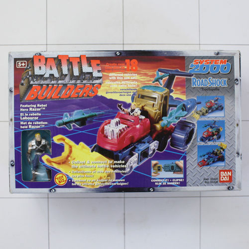 Road Shock, Battle Builders, System 2000, ToyBiz 1996, Actionfigur