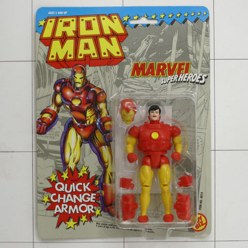 Iron Man, Marvel Super Heroes, ToyBiz, Actionfigur