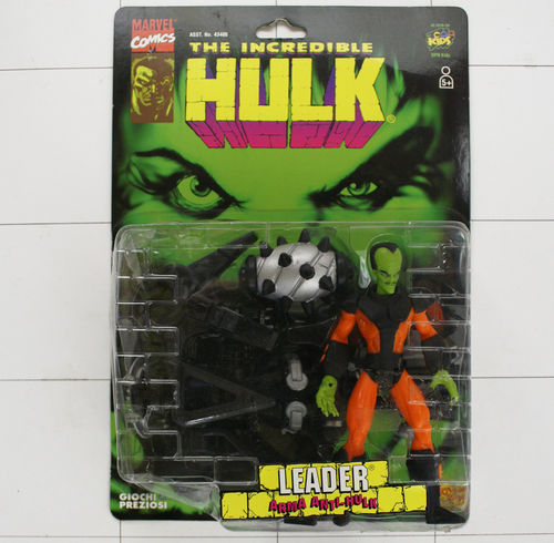 Leader, Armas Anti-Hulk, the incredible Hulk, Marvel, Toy Biz, Actionfigur