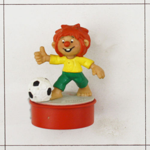 Pumuckl als Fußballer, Stempel, Pumuckl, Bully 1983