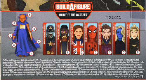 Alle 6 Figuren zum Bau von The Watcher, Legends Series, Marvel, What If ?, Hasbro