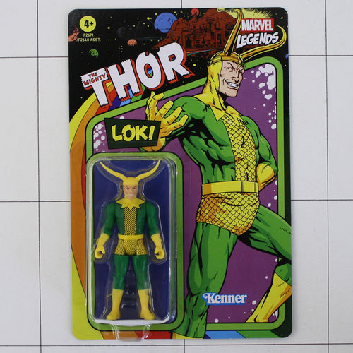 Loki, Thor, Sonderpreis, Marvel Legends, Hasbro (Kenner), Actionfigur