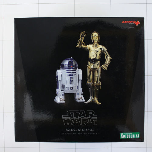 R2-D2 & c-3PO, Model Kit, 1:10, Artfx