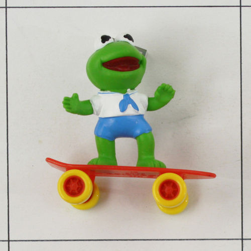 Kermit auf Skateboard, Muppet Babies, McDonalds. Happy Meal