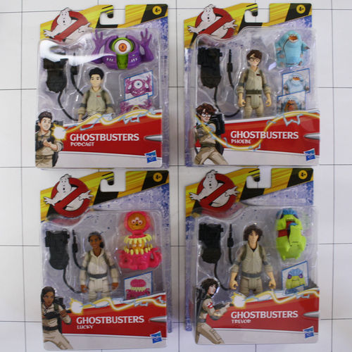 Alle 4 Legacy Ghostbusters, Hasbro