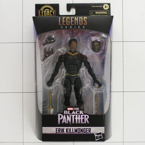 Erik Killmonger, Legends Series, Marvel, Black Panther, Hasbro